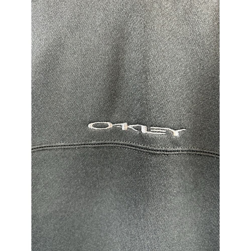 Oakley Tech Performance Full Zip Hoodie Sweatshirt Jacket Mens XXL Black - Picture 5 of 8